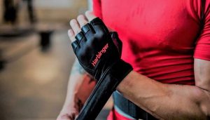 4. Harbinger Pro Wristwrap Gloves for spartan race