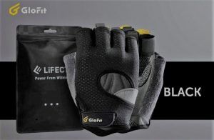 5. LIFECT Freedom Fingerless Gloves with Curved Open Back