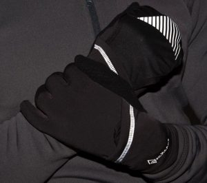 Trailheads men’s touchscreen gloves with reflective waterproof mitten shell