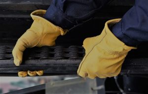 5. OZERO Leather Work Gloves
